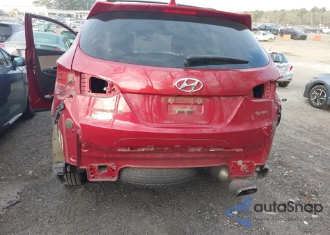 2016 Hyundai Santa Fe Sport 2.4L z USA, uszkodzony, nr VIN 5XYZU3LB9GG365775